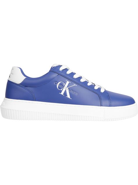 Zapatilla Chunky Cupsole Mono Azul Calvin Klein-4