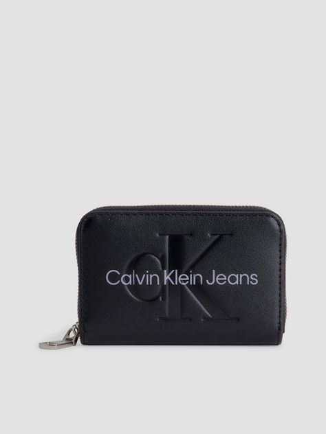 Billetera GJ Sculpted Negro Calvin Klein-0