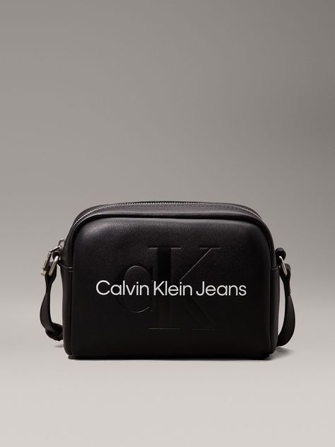 Bandolera Sculpted Negro Calvin Klein-0