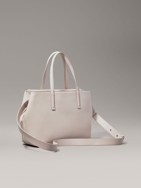 Cartera Tote Ck Must Mono Rosado Calvin Klein-1