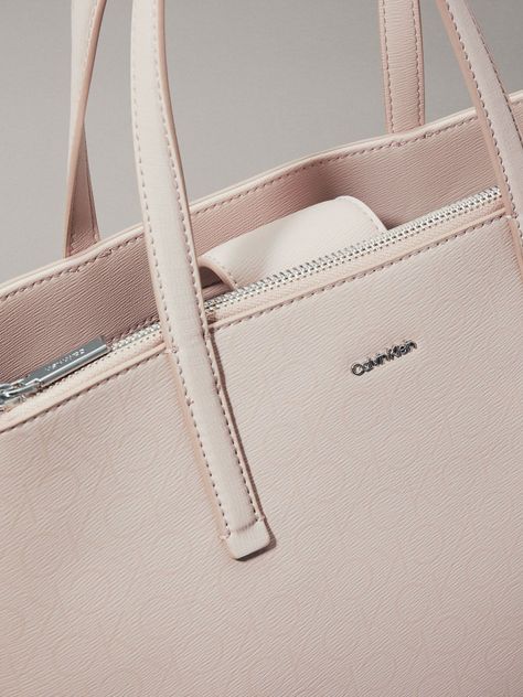 Cartera Tote Ck Must Mono Rosado Calvin Klein-3