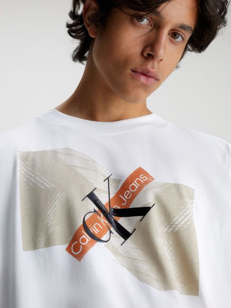 Polera Skyscraper Urban Graphic Blanco Calvin Klein-3