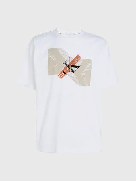 Polera Skyscraper Urban Graphic Blanco Calvin Klein-4