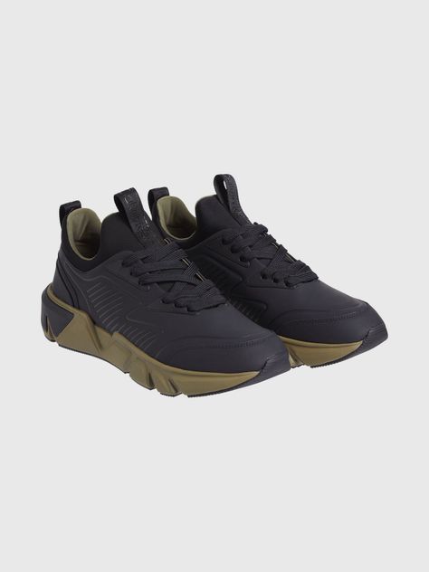 Zapatilla Lace de Cuero Low Top Up Negro Calvin Klein-0
