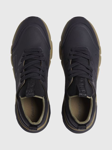 Zapatilla Lace de Cuero Low Top Up Negro Calvin Klein-2