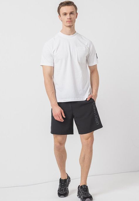Polera Mix Media Blanco Calvin Klein-1