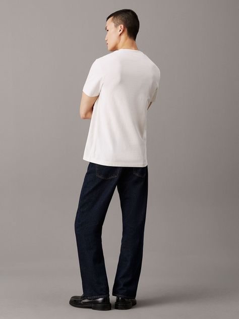 Polera Heavy Regular Blanco Calvin Klein-2