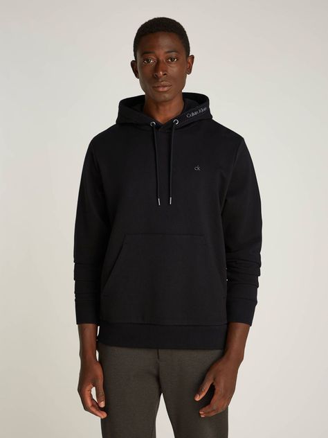Polerón con Gorro Neck Logo Negro Calvin Klein-0