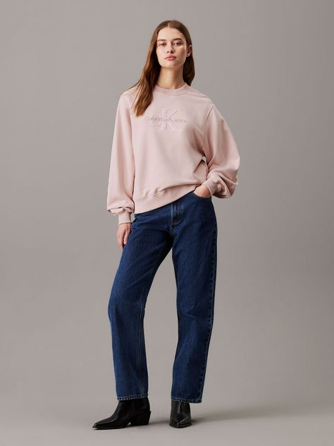 Polerón Chenille Monologo Rosado Calvin Klein-1