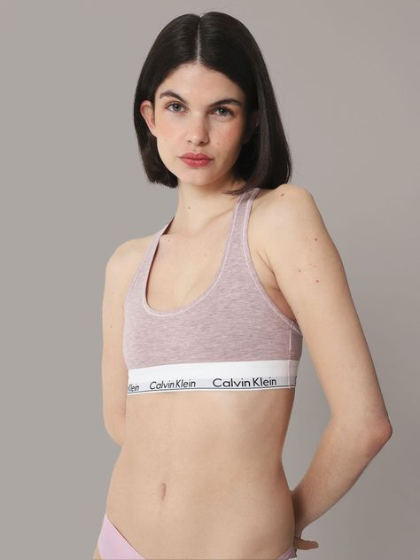Bralette Moderns Cotton Rosado Calvin Klein-0