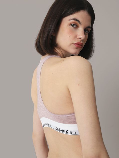 Bralette Moderns Cotton Rosado Calvin Klein-3