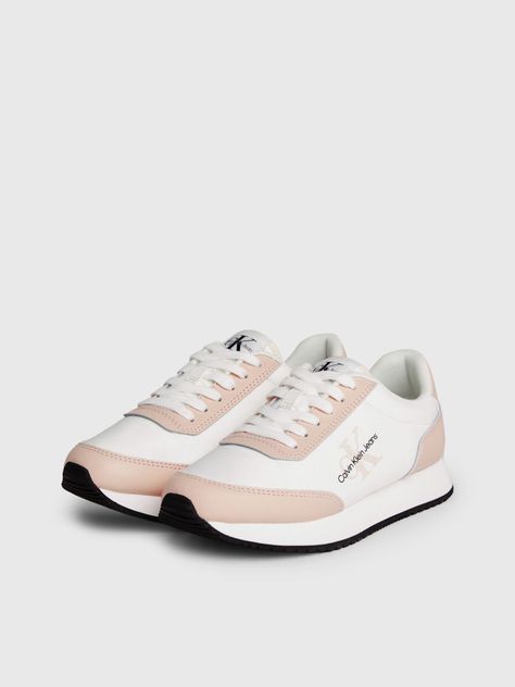 Zapatillas Runner Low Lace Mix Rosado Calvin Klein-0