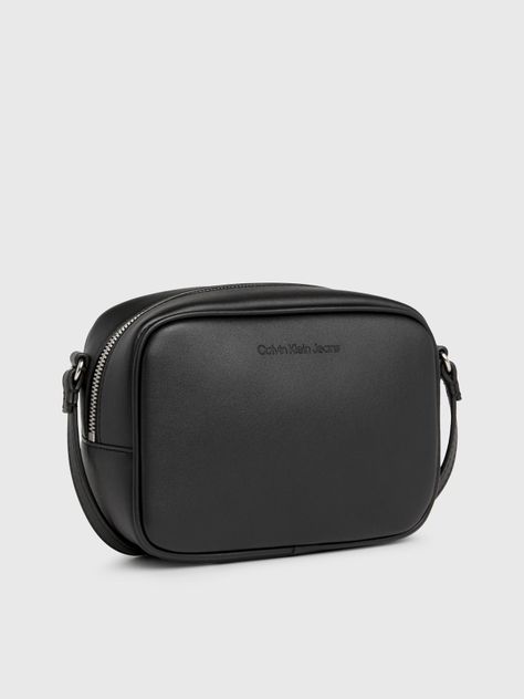 Bandolera Sculpted Mono Negro Calvin Klein-4