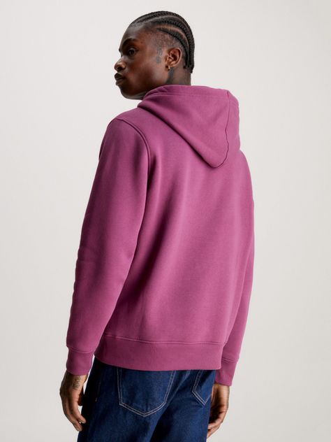 Polerón Gorro Monologo Morado Calvin Klein-2