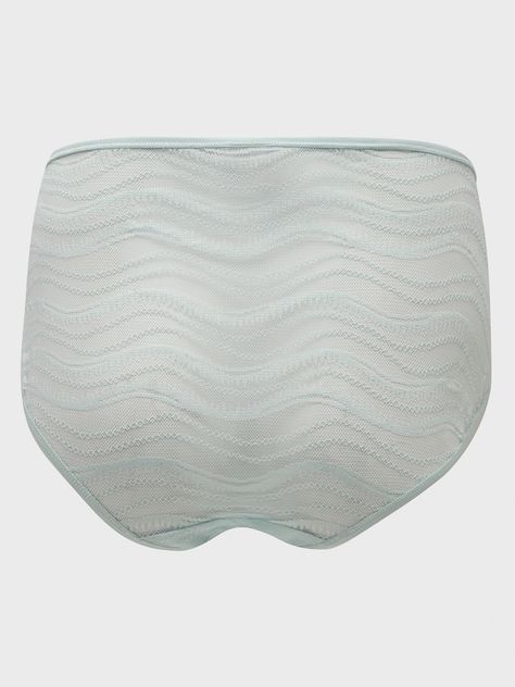 Calzón Hipster Allover Lace Azul Calvin Klein-1
