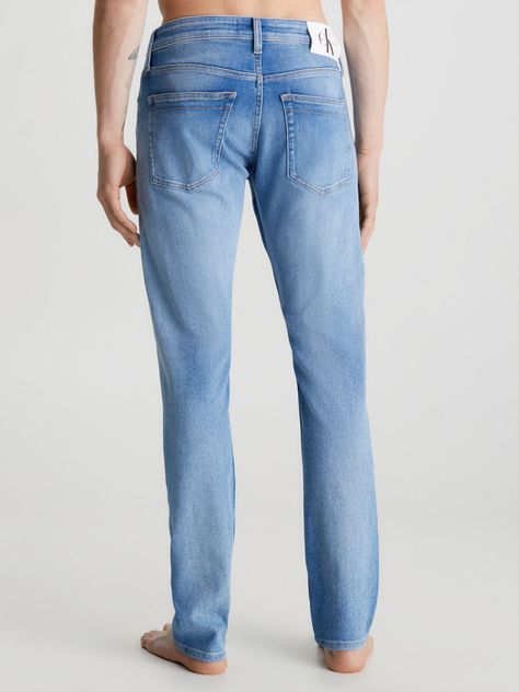 Jeans Slim 1AA Azul Calvin Klein-2