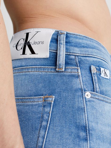 Jeans Slim 1AA Azul Calvin Klein-3