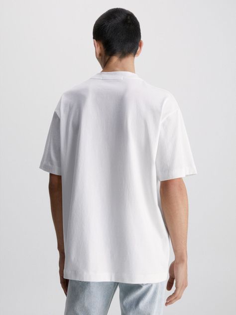 Polera Canvas Curve Blanco Calvin Klein-2