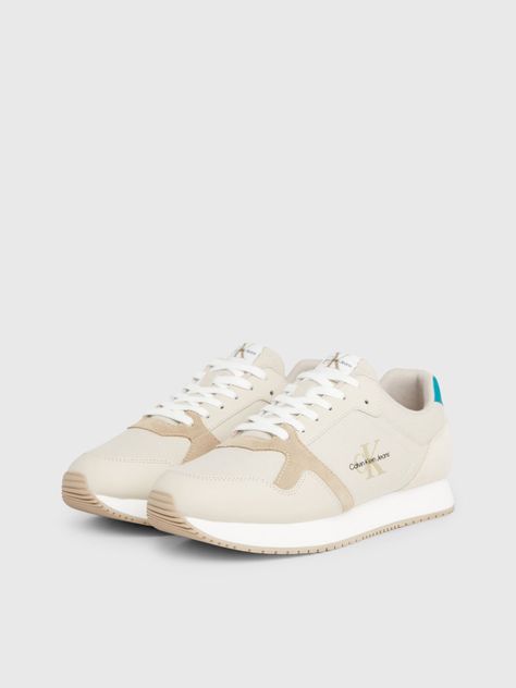 Zapatillas Retro Runner Beige Calvin Klein-0