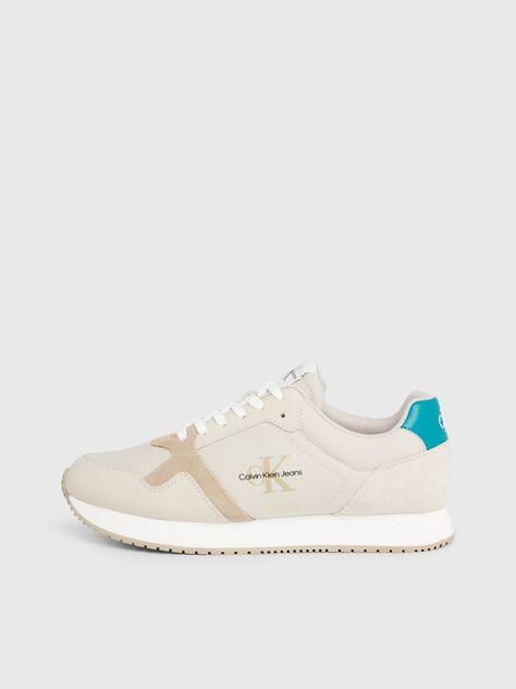 Zapatillas Retro Runner Beige Calvin Klein-5