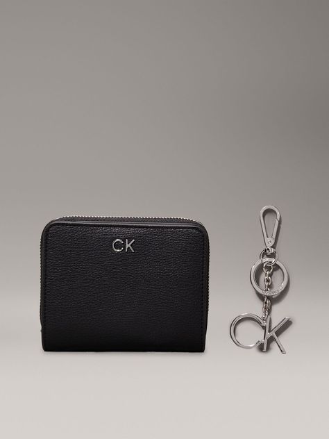 Set de Regalo Billetera + Llavero Negro Calvin Klein-0