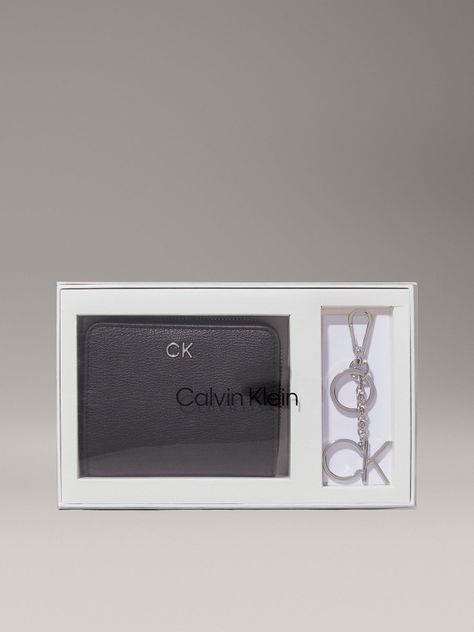 Set de Regalo Billetera + Llavero Negro Calvin Klein-4