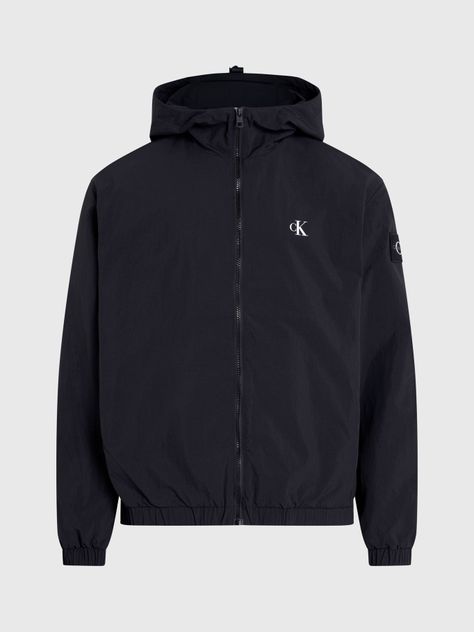Cortaviento Relaxed Negro Calvin Klein-4