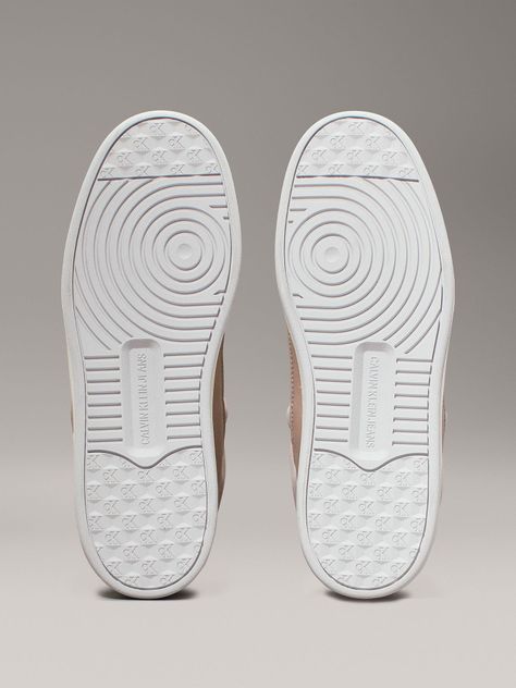 Zapatillas Cuero Basket Cupsole Mid Gris Calvin Klein-3