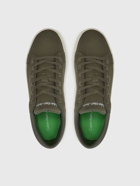 Zapatillas Classic Cupsole Low Verde Calvin Klein-2