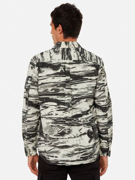 Sobrecamisa Cotton Nylon Blanco Calvin Klein-1