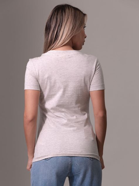 Polera Monologo Slim Gris P6G Calvin Klein-3
