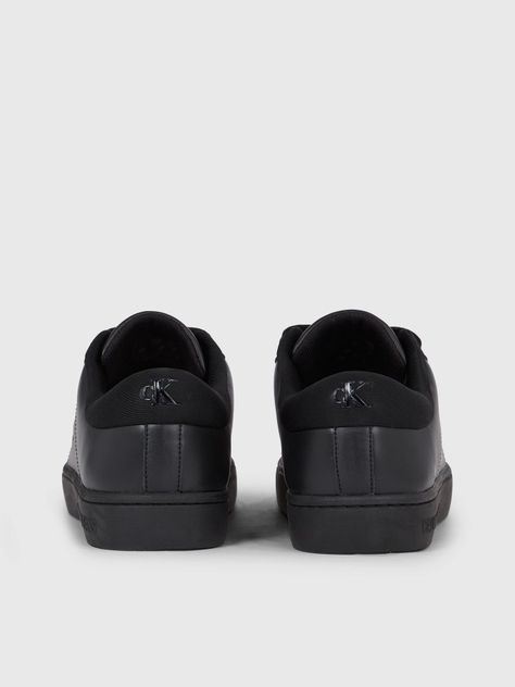 Zapatilla Cuero Classic Cupsole Low Negro Calvin Klein-1