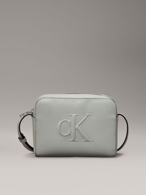 Bandolera Sculpted Deboss Verde Calvin Klein-0