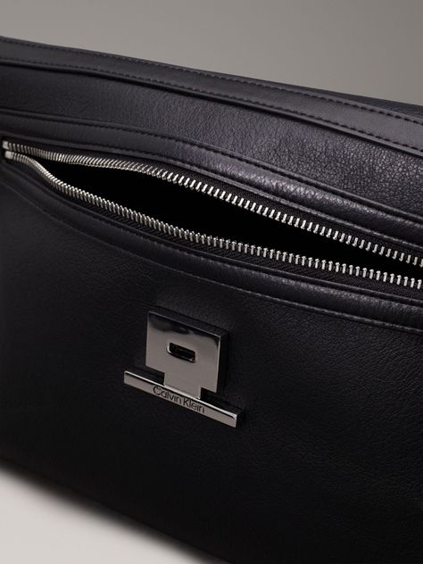 Cartera Linear Negro Calvin Klein-2