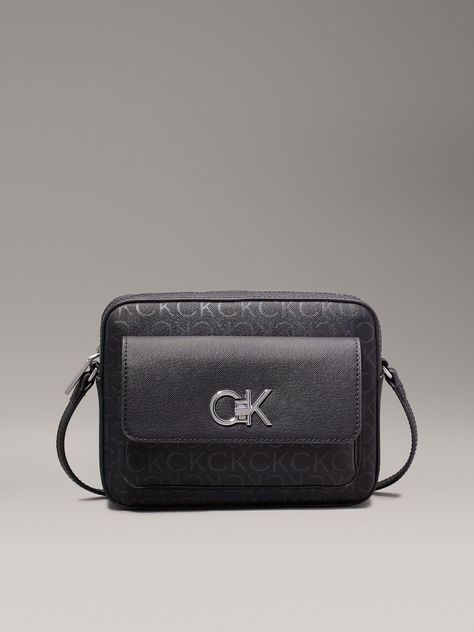 Bandolera Re-Lock Negro Calvin Klein-0