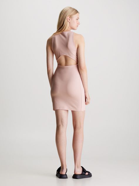 Vestido Racerback Milano Rosado Calvin Klein-1