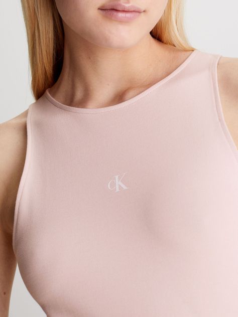 Vestido Racerback Milano Rosado Calvin Klein-2