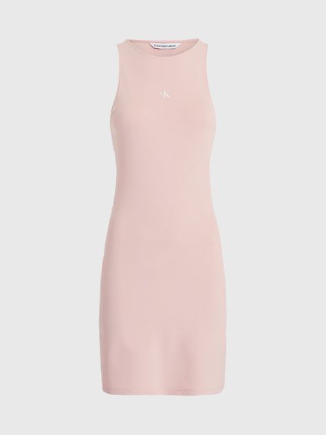 Vestido Racerback Milano Rosado Calvin Klein-4