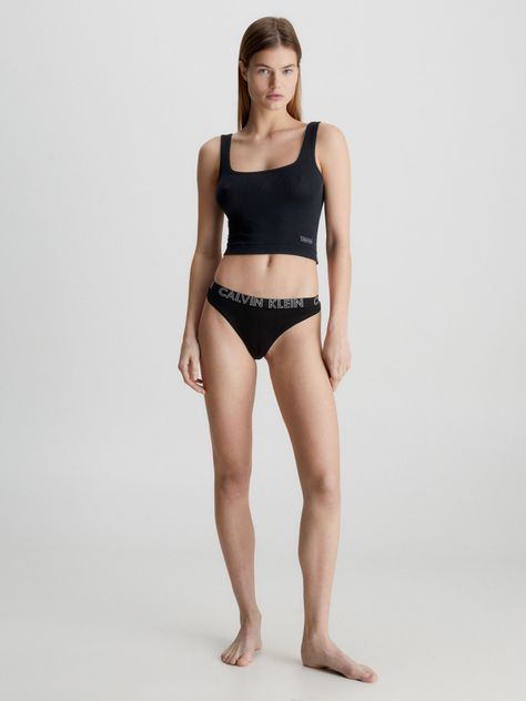 Colaless Ultimate Cotton 001 Negro Calvin Klein-1
