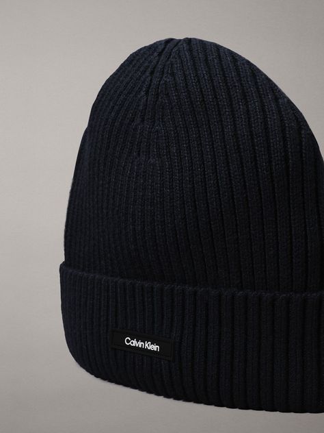 Gorro Classic Cotton Azul Calvin Klein-2