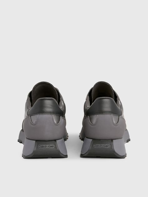 Zapatillas Lace Up Shine Plateado Calvin Klein-1