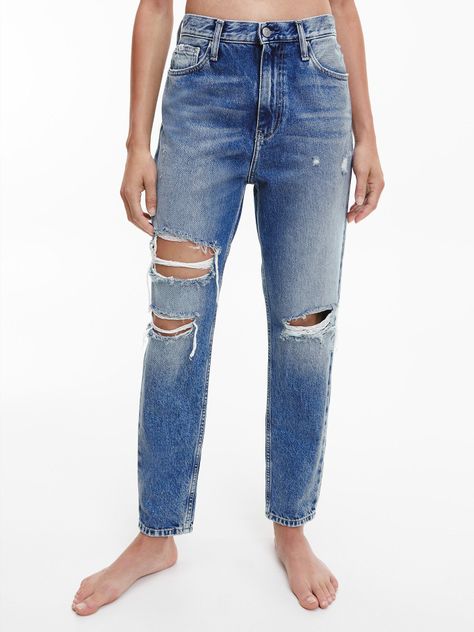 Jeans Mom 362 Azul Calvin Klein-0