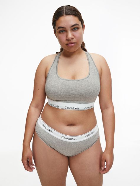 Sujetador deportivo Gris Calvin Klein-0
