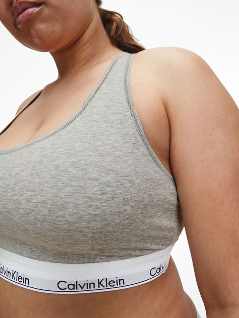 Sujetador deportivo Gris Calvin Klein-3