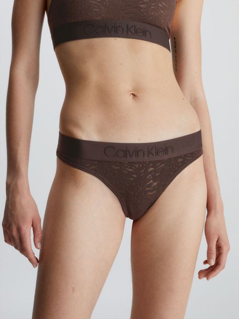 Colales Encaje Intrinsic Café Calvin Klein-0