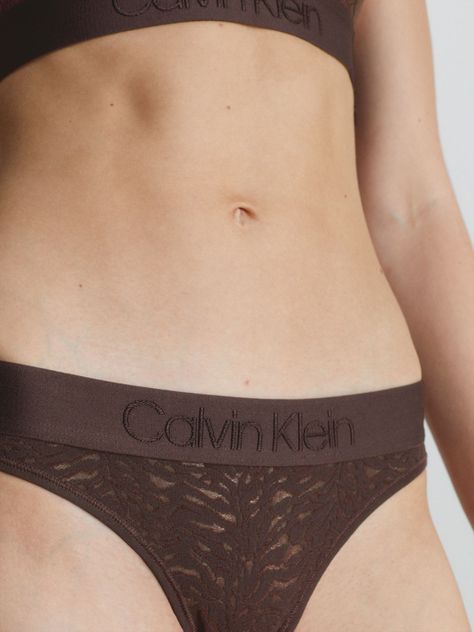 Colales Encaje Intrinsic Café Calvin Klein-3