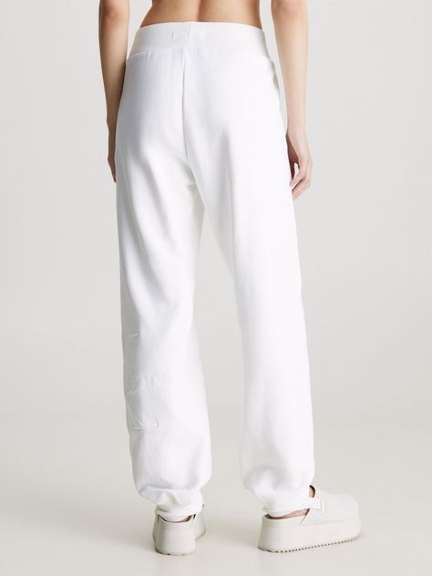Jogger Premium Monologo Jog Pant Blanco Calvin Klein-2
