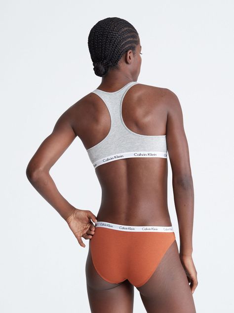 Calzón Carousel Bikini Naranja Calvin Klein-2