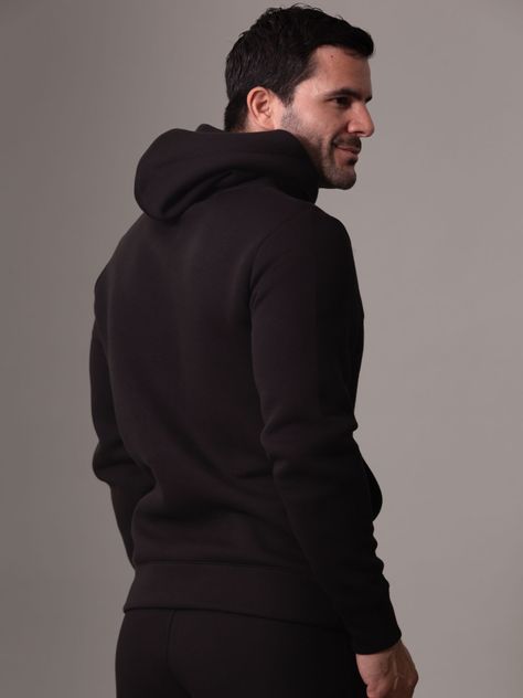 Polerón con Gorro Spacer Negro Calvin Klein-4