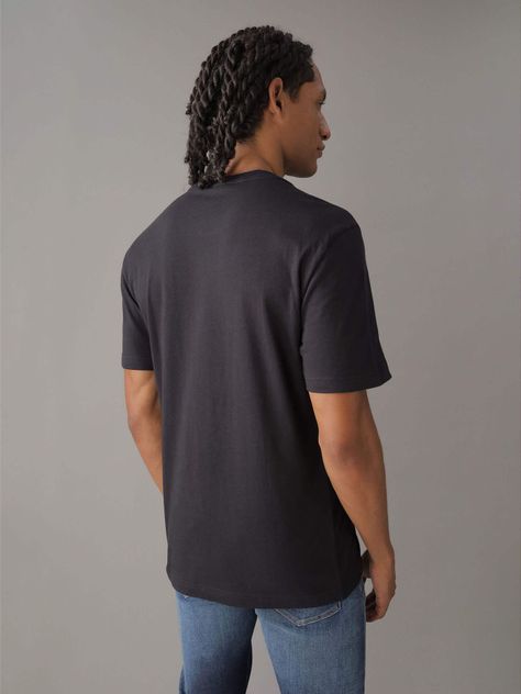 Polera Optic Line Logo Negro Calvin Klein-2